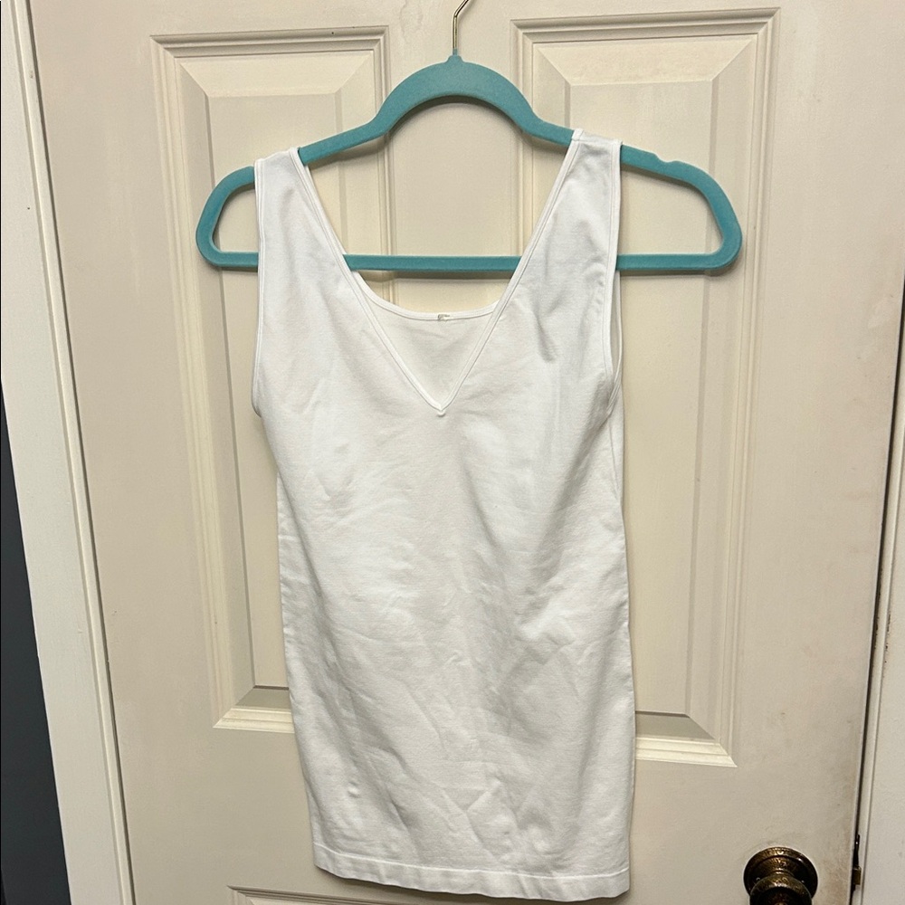 White Sleeveless Women's Top